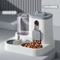 New Automatic 2 in 1  Feeder and Water Dispenser Pet Bowl  Food Bowl Feeding Watering Pet