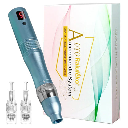 Ultima Dr.imp Pen Wireless Derma Rolling Dermapen Microneedling Cartridge Mesotherapy Auto Micro Needles Exfoliate Shrink Pores