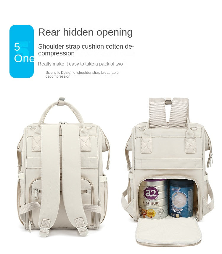 Baby Diaper Bags Mom Backpack Maternity Bag for Baby Large Capacity Mommy Bag Waterproof Travel Baby Stroller Bag Mother Kids