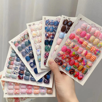 10Rolls Plaid Thousand-Bird Bow  Stars Nail Foils Transfer Paper  Nail Art Stickers  Manicure Set Decal  Nails Decoration