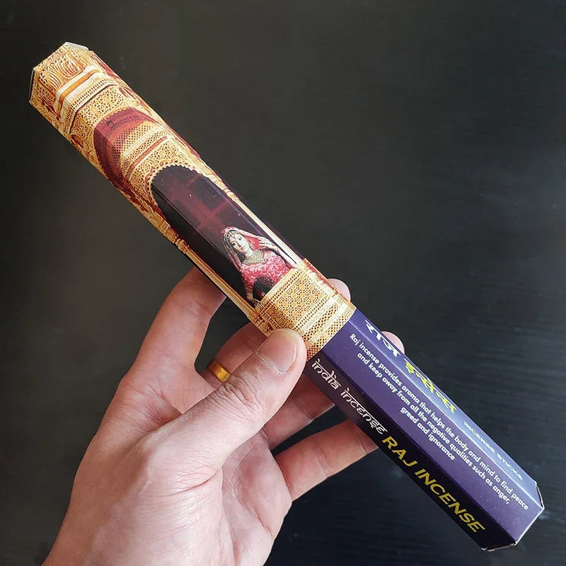 T Fragrances India Incense Stick Handmade Aromatherapy Sticks 20 Sticks Per Box Sandalwood Lavender Meditation Incenses