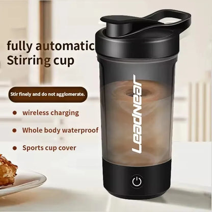 New Detachable Electric Mixing Cup Electric Protein Powder Shaker Cup USB Rechargeable Reusable Suitable For Lndoor/Outdoor Use