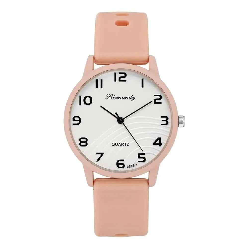 Fashion Arabic Dial Women Watches Simple Silicone Band Ladies Quartz Watch Sports Ladies Clock Wristwatches Reloj Mujer