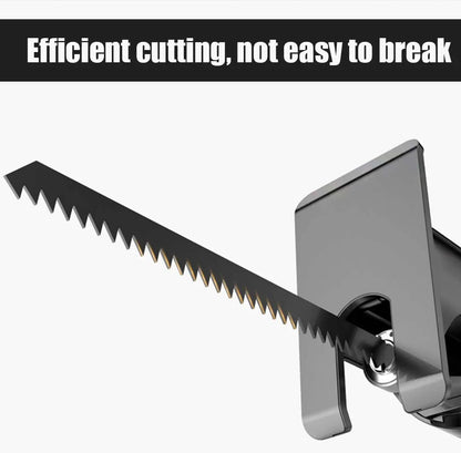 JANGKLIFE Screwdriver Conversion Head, Electric Drill to Electric Saw, Household Reciprocating Saw, Multifunctional, Wood Tools