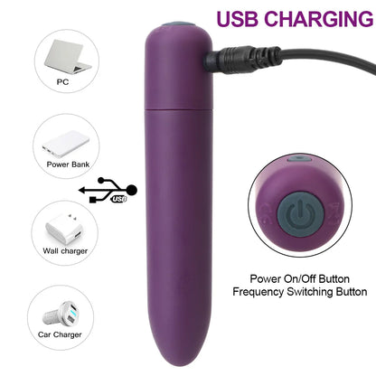 1pc Mini Bullet Vibrator Massage Dildo Vibrador AV Stick Adult Sex Toys for Women G-Spot Clitoris Stimulator Female Masturbator
