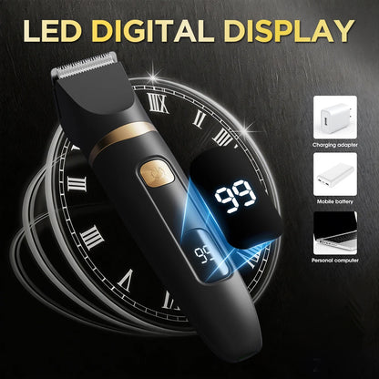 Electic Shaver for Men USB Rechargeable Beard Shaving Machine Waterproof Portable 3in1 Facial Electic Hair Nose Trimmer for Male