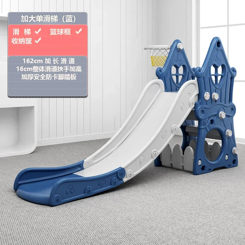 Tqh Children Slide Indoor Home Child Baby Slide and Swing Combination Baby Small Toy Family Amusement Park