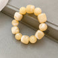 Acrylic Irregular Square Round Beaded Bracelet for Women European and American Simple Bracelet Korean Fashion Hand Accessories
