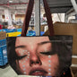 New Creative Women's Tote Bag Trend Face Printing Large Capacity Shoulder Bag Water Proof Hot Girl Handbag Large Shopping Bag