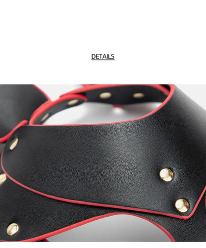 3 Colors Sexy Leather Mask Bunny Girl Cosplay Masquerade Erotic Halloween Carnival Party Masks Bdsm Bondage Games Fetish Mask