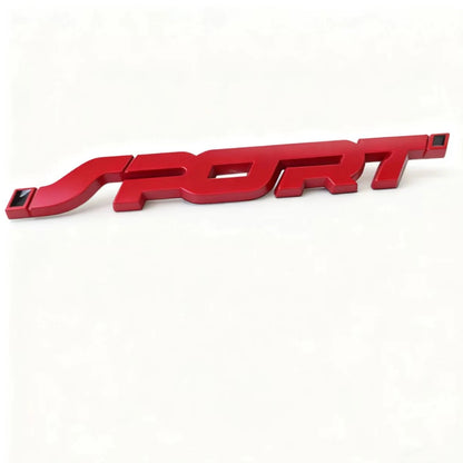 Car Accessories Sticker Styling Metal 3D Chrome Auto Car Trunk Racing Sport Word Letter Logo Emblem Badge Decal Sticker