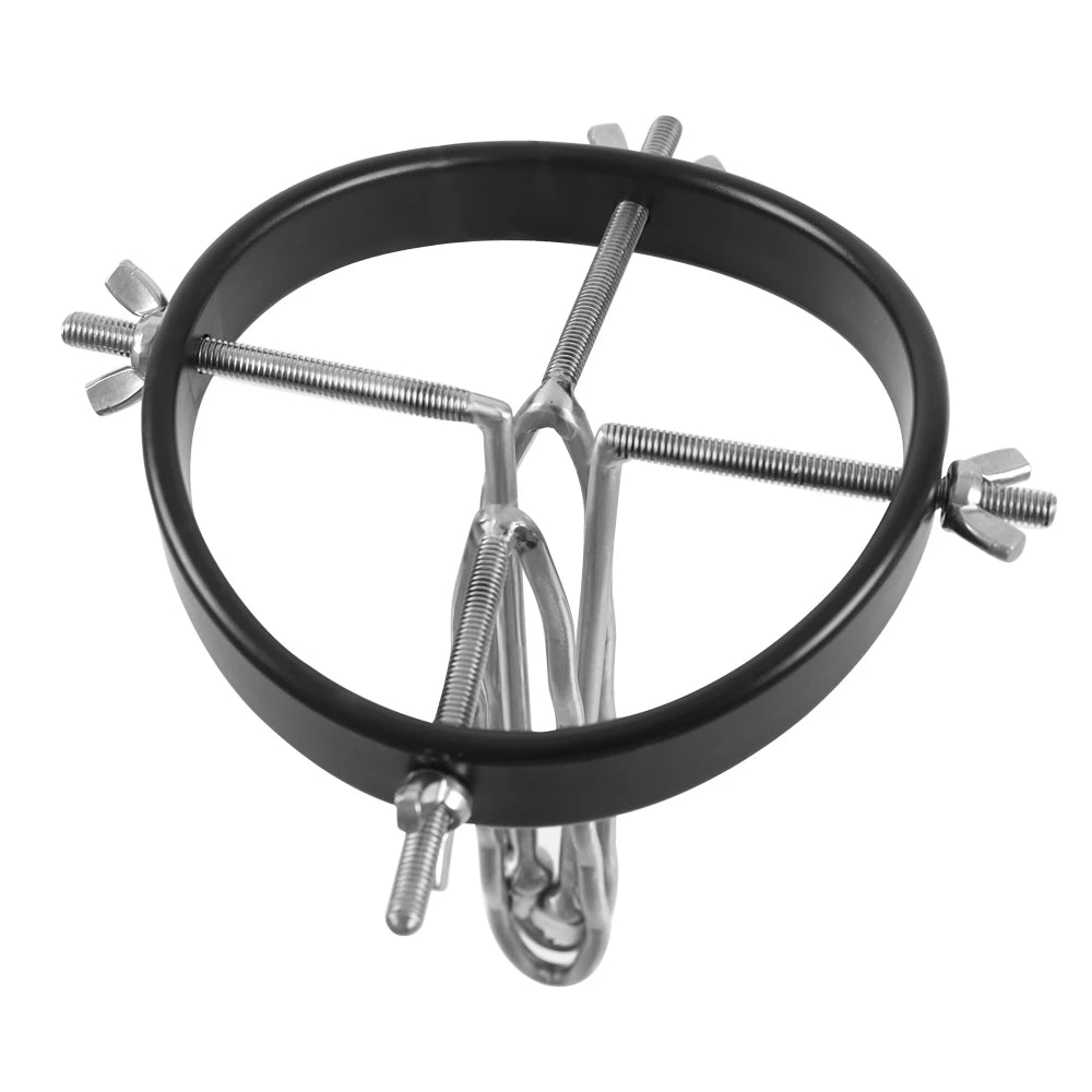 1pcs, Adjustable Huge Stainless Steel Anal Dilator Metal Vaginal Speculum Fisting Vaginal Dilator Anal Training  Adult Sex Toys