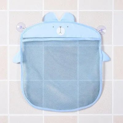 Baby Bath Toys Organizer Quick Dry Toddlers Mesh Net Bag for Bathroom Toy Storage Cartoon Shape Sand Beach Toys Storage Holder