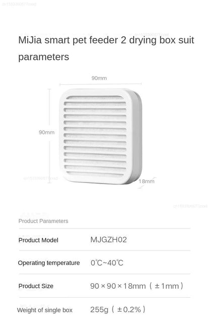MIijia Smart Pet Feeder 2 Drying Box Set Food Contact Grade Material with Mijia APP Smart Reminder Smart Connect Set Home