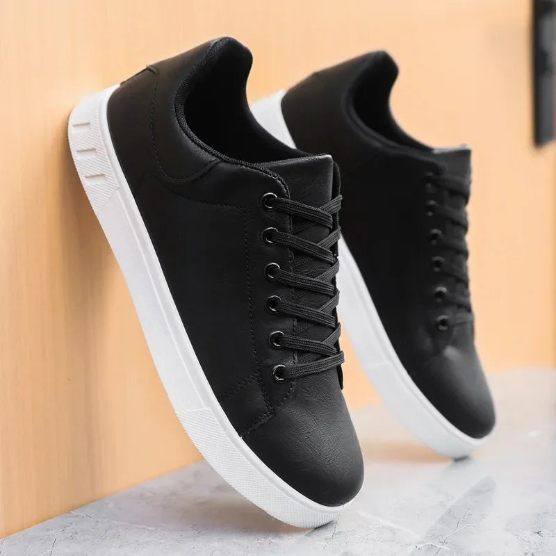 Casual Shoes Loafers British Leather Sneakers Flats Shoes Classic Men Leather Shoes Spring Summer New Trendy Designer Loafers