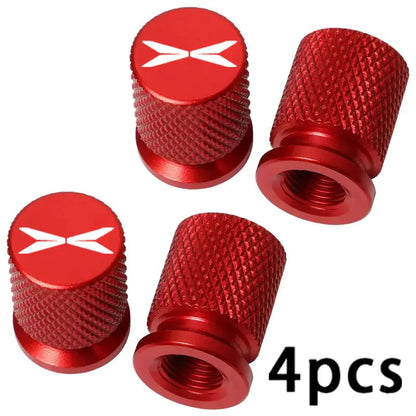 Car Wheel Tire Valve Caps Tyre Stem Covers Accessories For Xpeng N5 P5 P7 P7i X9 M03 460 G3 G3i G6 G9 G9X X2 X9 H93 Xiaopeng