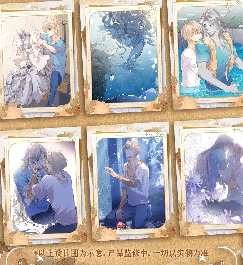 See You My King Lost Kingdom Collector Cards: Zhang Li & Mohemisi Character SSP SSR Holographic Lomo Card