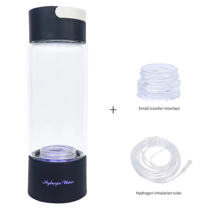 High Hydrogen Max 3000ppb Hydrogen Water Generator DuPont N117 SPE/PEM with Breath Inhalation Device Self-cleaning Function