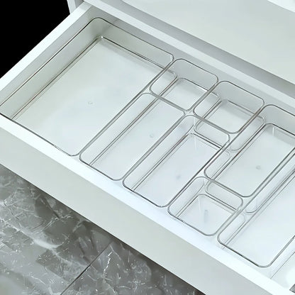 Cosmetic and Stationery Storage Box, Suitable for Makeup,Office Supplies, Home Storage, Desk & Drawer Organizer for Home Storage