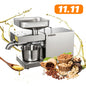 1500W 110V/220V Automatic Cold Press Oil Machine, Cold Press Machine, Sunflower Seeds Oil Extractor, Cold Press Extract