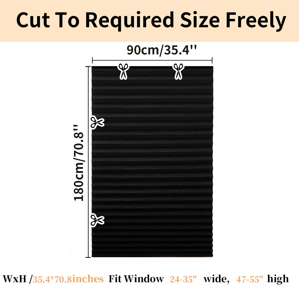 No Drill Blinds Stick on Curtains Blinds for Bedroom Kitchen Bathroom Windows Light Filtering Privacy Protection with Clips