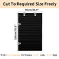 No Drill Blinds Stick on Curtains Blinds for Bedroom Kitchen Bathroom Windows Light Filtering Privacy Protection with Clips