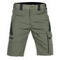 2024 Summer Men's Tactical Casual Shorts Waterproof Cargo Shorts Multi-pocket Quick Dry Wear-resistant Outdoor Training Overalls
