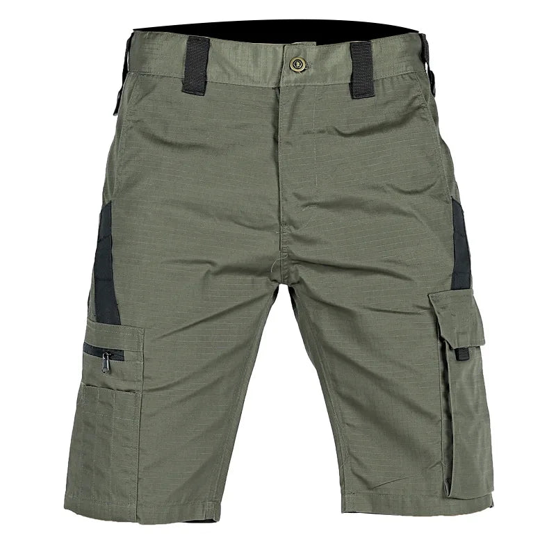Tactical Camouflage Shorts Outdoor Work Pants Men's Multi-pocket Casual Cargo Short Pants Quick Dry Wear-resisting Shorts Male