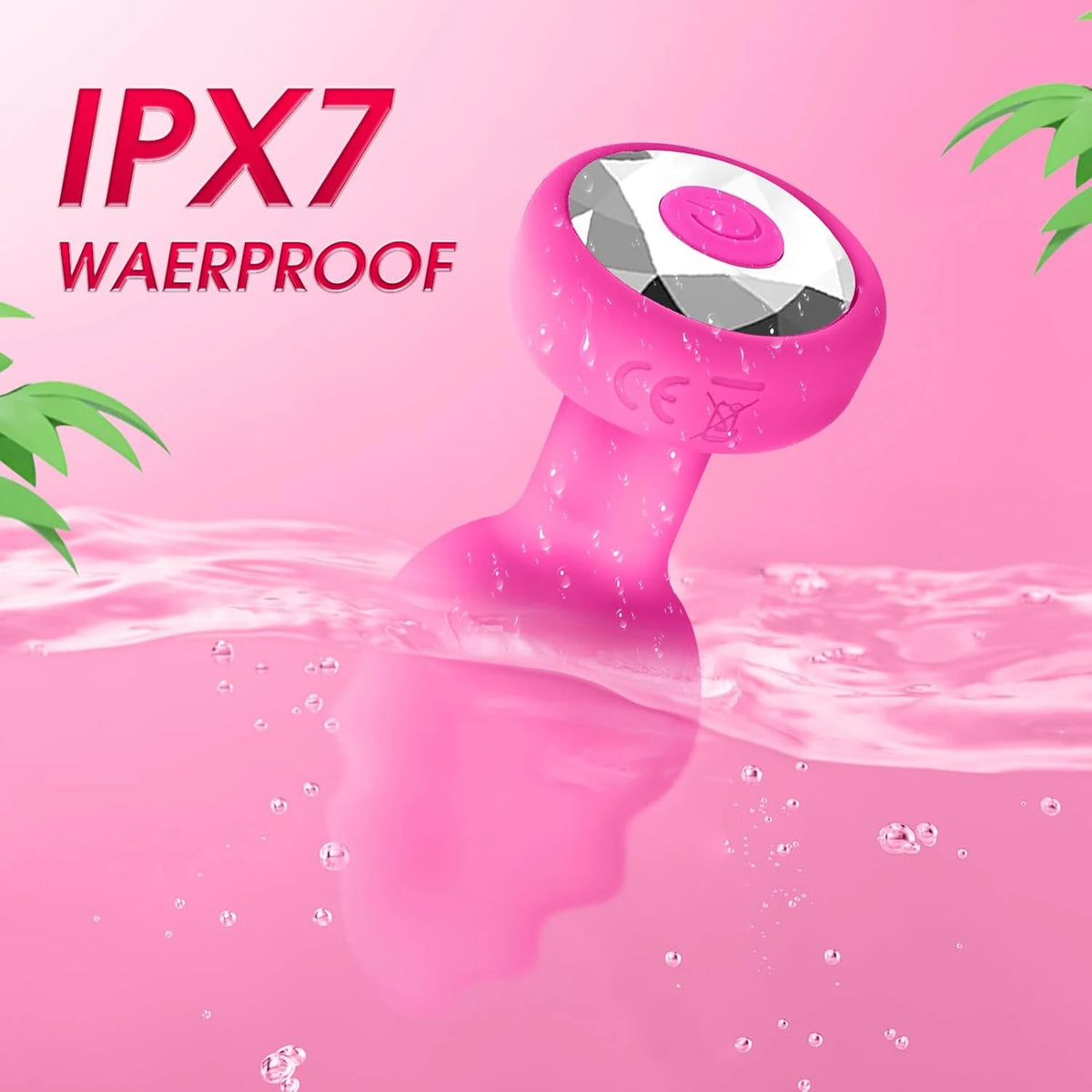 Powerful Small Anal Vibrator for Gay Wireless Remote Control 10 Frequency Vibration Prostate Massager Female Vagina Massager