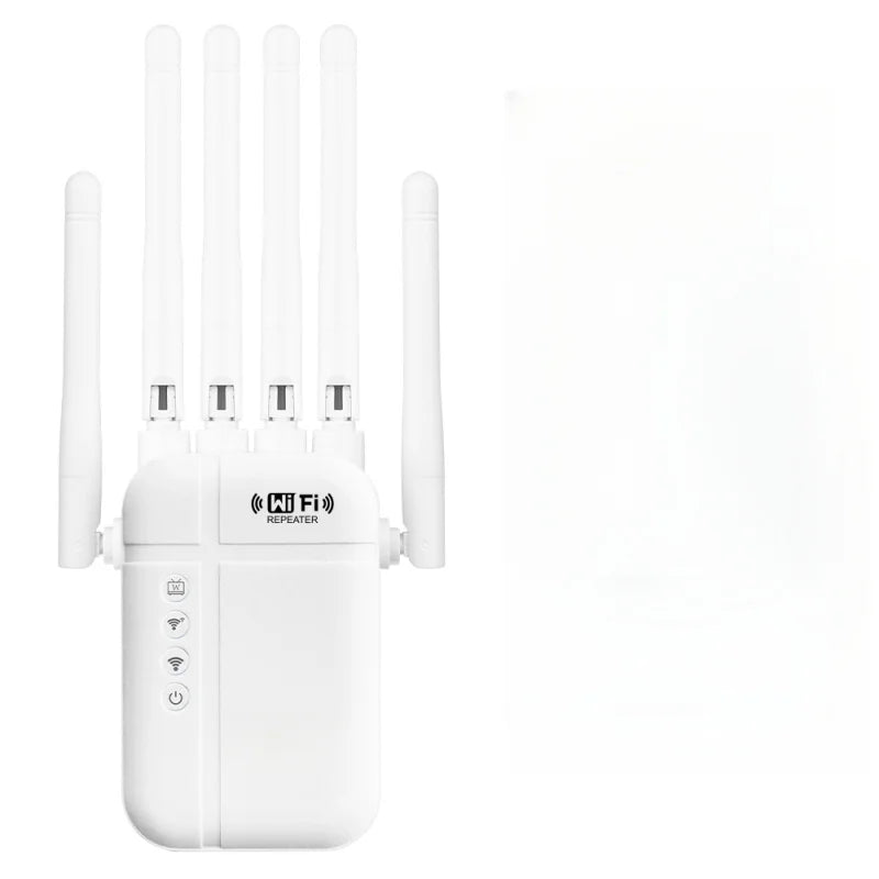 Wireless WiFi Repeater Router AP Signal Amplifier, High Speed WiFi Signal Booster Extender 10000 Square Feet Wide Coverage Area