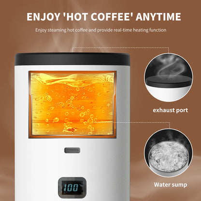 Portable Coffee Machine Wireless 3-in-1 for Ground/Nespresso/DolceGusto Capsule 15Bar 7800mAh Digital Display Travel Camping