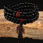 Natural Sandalwood Bracelet Men Buddhist Buddha Meditation Bead Bracelet For Women Prayer 108 Beads Rosary Hanging Decoration