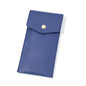 PU Leather Pencil Case Storage Bag Student Glasses Portable Stationery Bag Large-capacity Business Office Pen Storage Bag