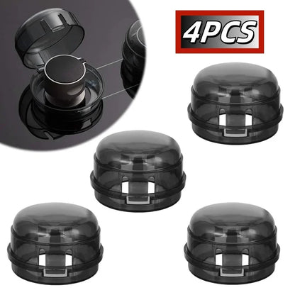 2/4/8Pcs Stove Knob Covers Child Safety Plastic Kitchen Safety Guards Universal Gas Oven Lock Protectors Home Cookware Security