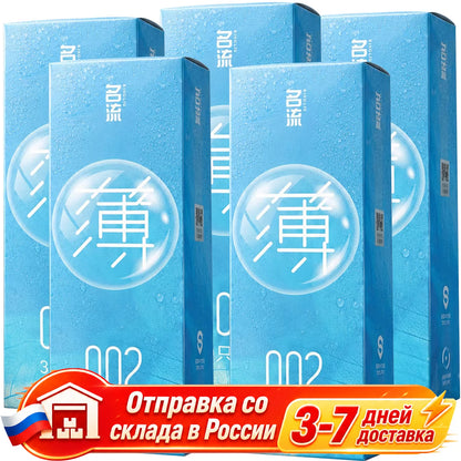 30Pcs Thin Male Condoms Smooth Sleeve Safe Sex Products Contraception Russia Warehouse Fast Delivery 3-7 Days Arrival