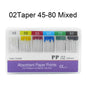 WELLCK 1 Box Dental Absorbent Paper Points Sterile Mixed Sizes 02 04 06 Taper 15-40# For Dentist Use Dentistry Materials