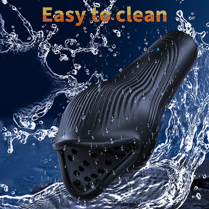 Glans Trainer for Men Powerful Vibrating Penis G Spot Masturbator Soft Fingertip Prolong Endurance Massage Vibrator Erotic Toys