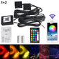 RGBW 1/2/4 split machine Car Roof Star Light APP Control Fiber Optic Star Ceiling Light Starry Sky ceiling for Car Home