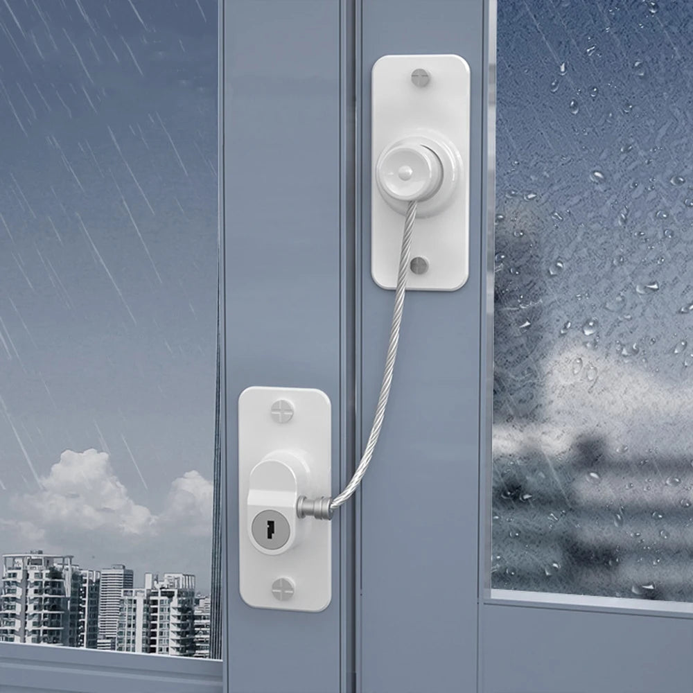4/8Pcs/lot Child Protection Baby Safety Window Lock   Child Safety Locks Protection for Windows From Children Lock