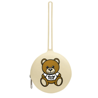 Cartoon Silicone Nipple Storage Bag  Kids Pacifier Holder Portable Silicone  Food-Grade Pendant DIY Accessories Baby Toy Gift