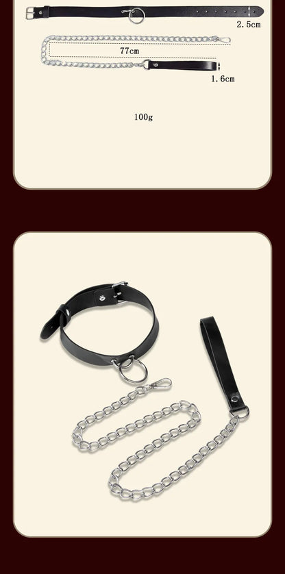Hot Gothic Collar For Erotic Neck Collars Adults Bdsm Bdsm Toys Sexy Lingerie Costumes Accessories Cosplay Sexual Games Toys