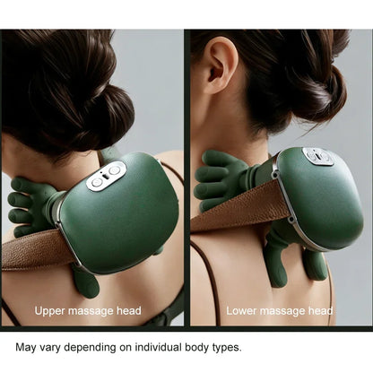 Bionic Finger Neck Shoulder Trapezius Muscle Relax Massager Neck Cervical Kneading Massage Shawl Brushless Motor Neck masajeador