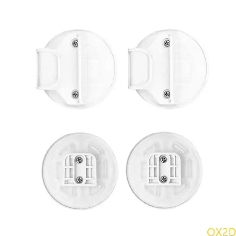1 Set Retractable Baby Gate Replacement Part Mounting Accessories Fixing Base with Hook & Screws for Child Safety