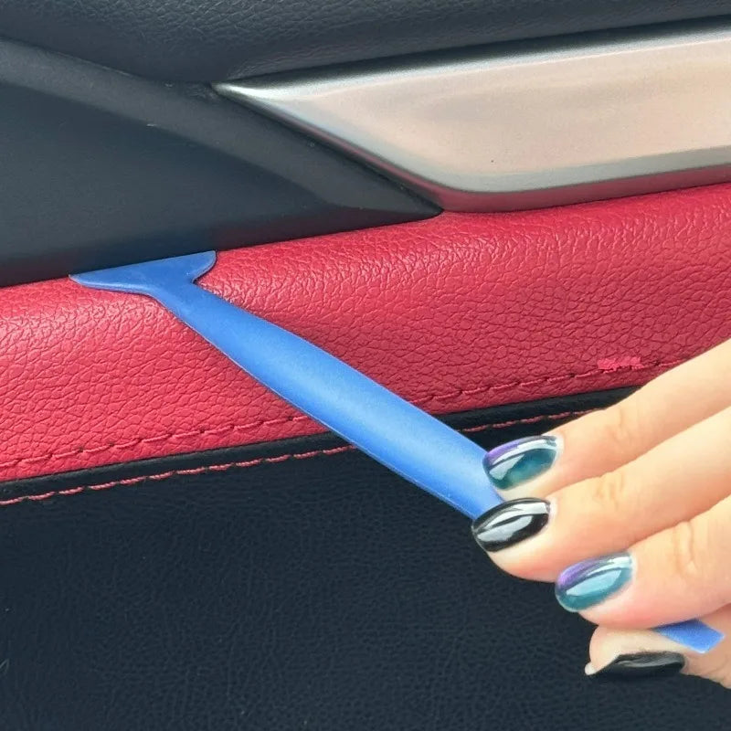 Scraper Blades Car Vinyl Wrap Tools Squeegee Rubber Seals Auto Detailing Supplie Scraper for PPF Installation Edge Pressing Gaps