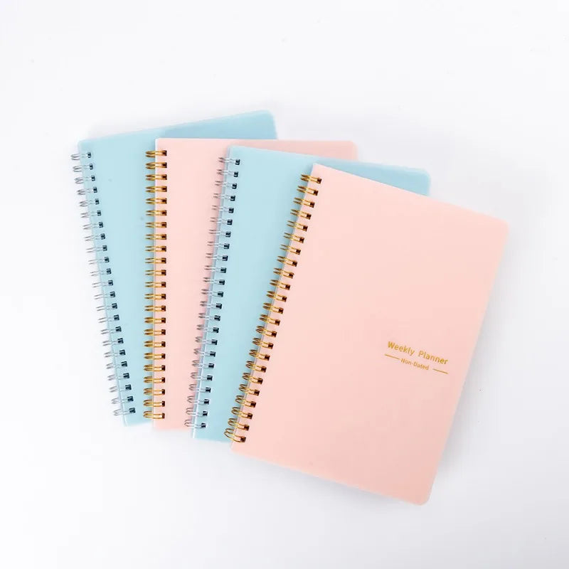 2024 Weekly Planner Agenda A5 Notebook Planner Pouch 52 Weeks Planner Schedules Stationery School Office Supplies Stationery