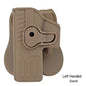 Left Right Hand Tactical Gun Holster for GL 17 19 22 26 Gun Holster Belt Waist Pistol Carry Case Hunting Accessory