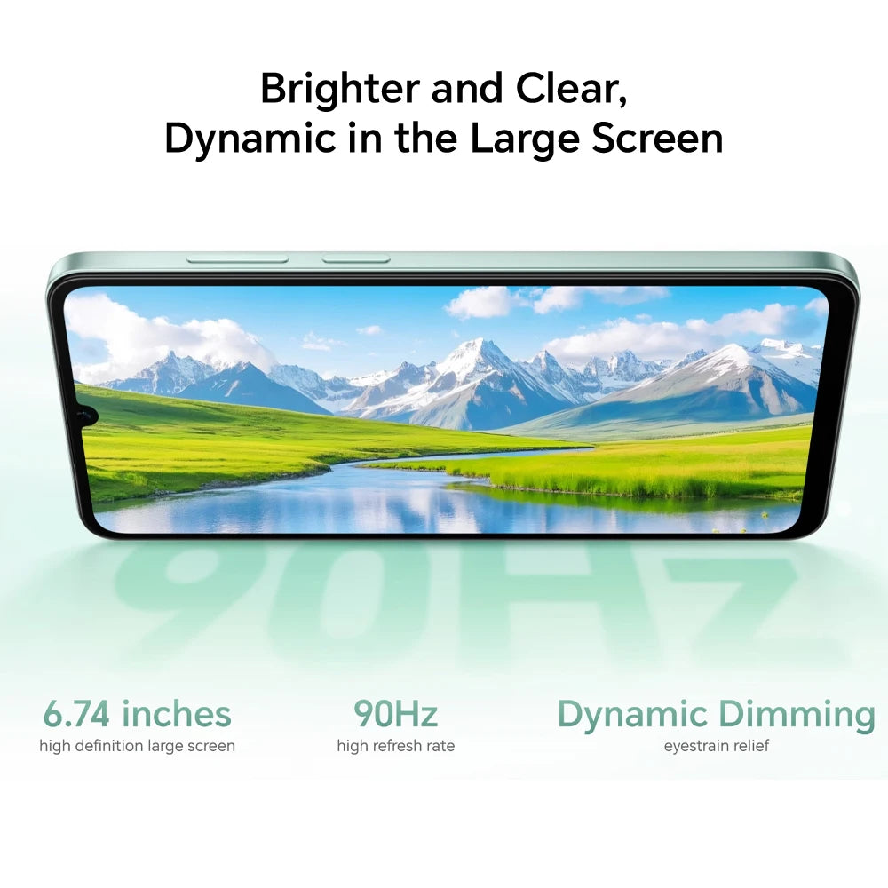HONOR X5c Plus 4G,EU Version,4G Smartphone, 50MP Main Camera,5260 mAh Battery, MTK Octa-core CPU,6.74-inch LCD Screen