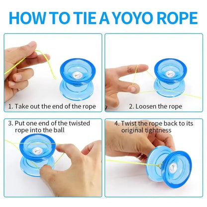 MAGICYOYO K2 Dual Purpose Responsive Yo-Yo for Beginner Unresponsive Bearing for Intermediate Bearing for Advanced