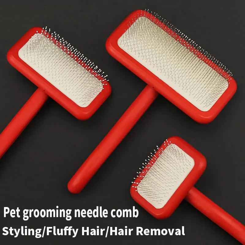 Pet Steel Needle Beauty Supplies Comb Cat Hair Cat Comb Dog Comb Pet Dog Hair Pet Brush Pet Groomer Pet Hair Cleaning Brush