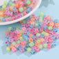 Hot! 100Pcs/Lot 6mm Mixed Many Kinds Acrylic Cube Square Number&Alphabet Letter Beads for Bracelet Necklace Jewelry Making DIY